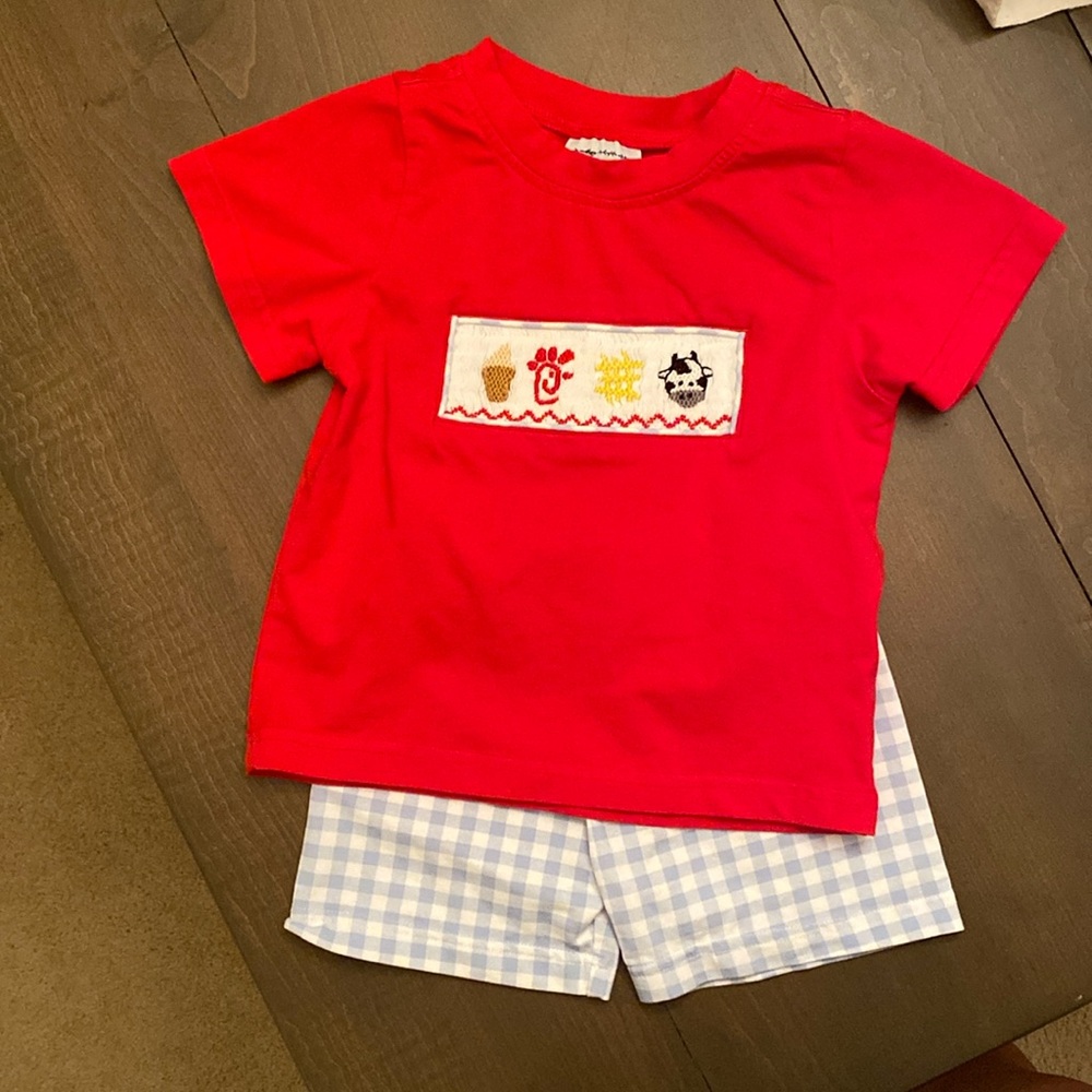 Smocked set 18 months